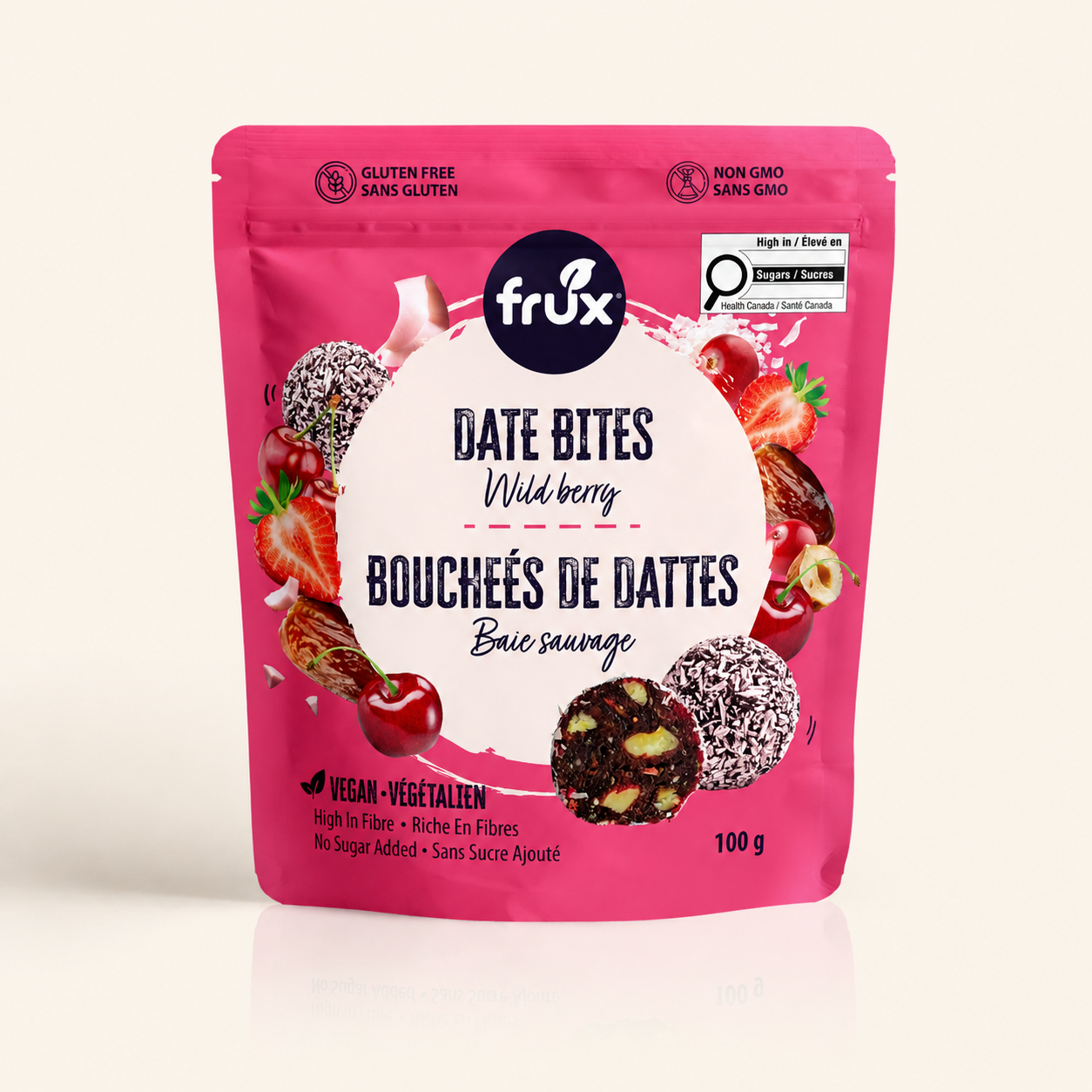Wild Berry Date Bites