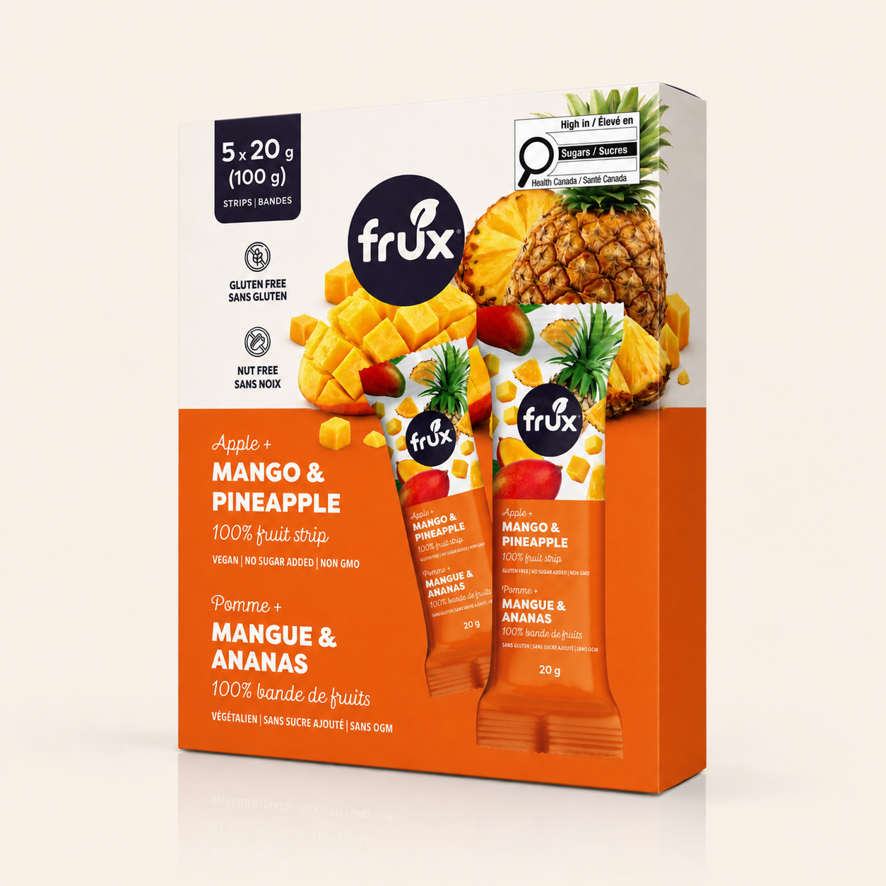 Mango & Pineapple Fruit Strips